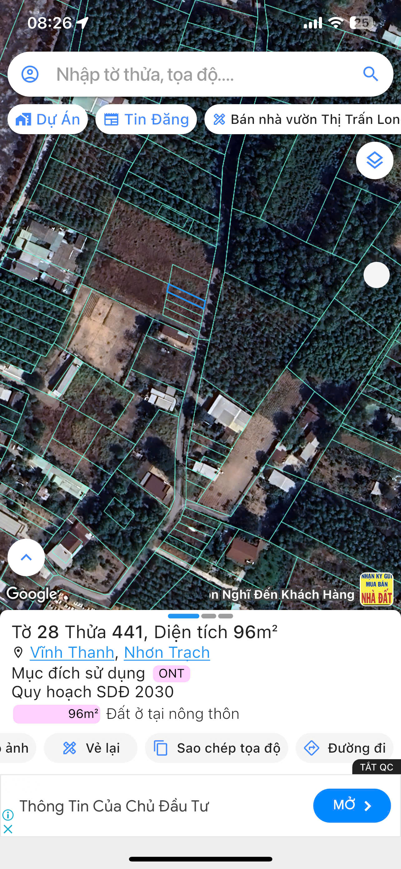 Bán đất nền Nhơn Trạch full thổ cư, đường xe hơi, khu dân cư đông đúc